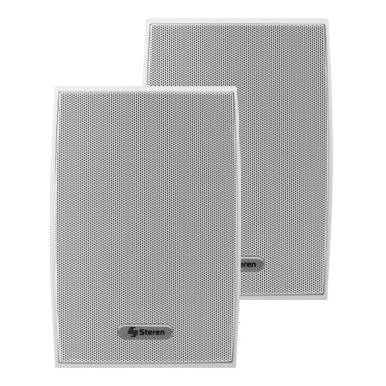 BOCINAS STEREN 2 VIAS 300W SPK-110BL INTERPERIE