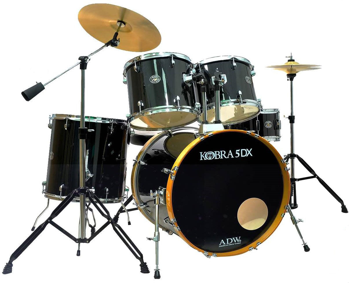 BATERIA ACUSTICA ADW KOBRA 5 DX WR-VINO TINTO