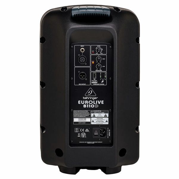 Bocina activa Behringer Eurolive B110D de 10"