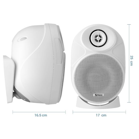 BOCINAS STEREN 2 VIAS 450W SPK-1500BL INTERIOR