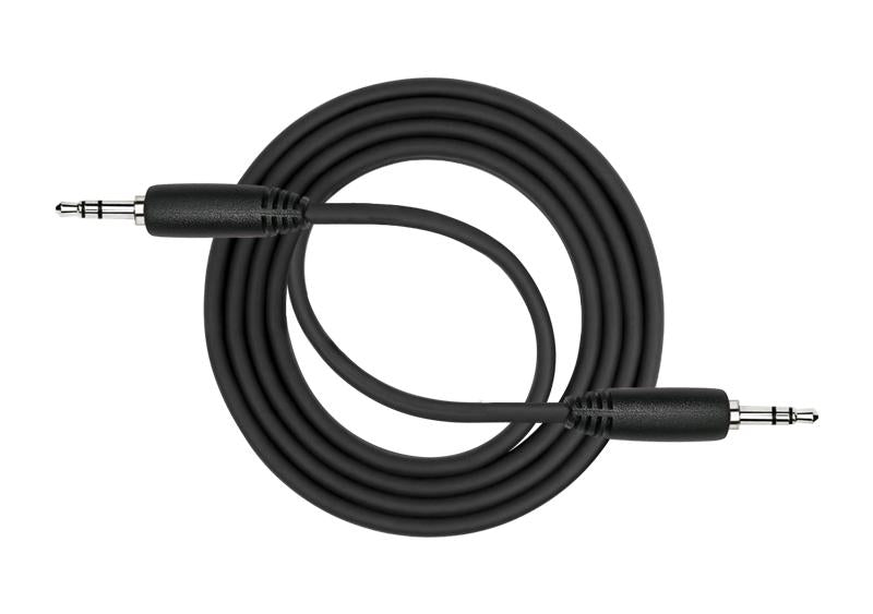 CABLE PLUG 3.5MM A PLUG 3.5 STEREO KIRLIN AE-668L-2M/BK