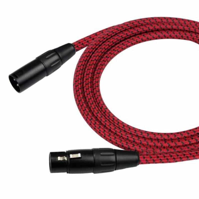 CABLE PARA MICRROFONO XLR A XLR KIRLIN MWC-270PB/RDA 6M