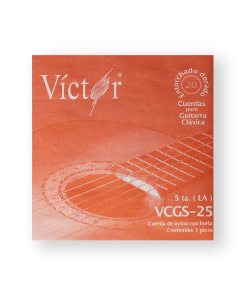 CUERDA NYLON CLASICA VICTOR #5 VCGS-25-CN5