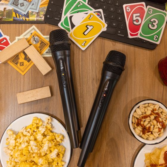 MICROFONOS STEREN INALAMBRICOS VHF MIC-288