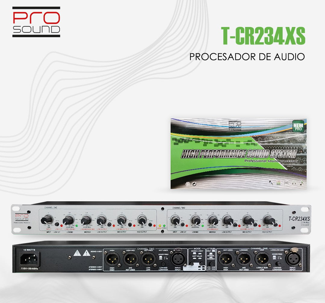 CROSSOVER PRO-SOUND T-CR234XS