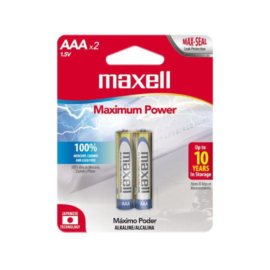 BATERIA AAA ALCALINA MAXELL UNIDAD AAA-5TS