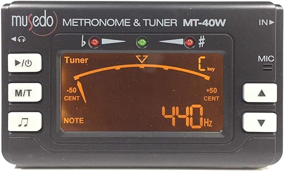 AFINADOR Y METRONOMO MUSEDO MT-40W