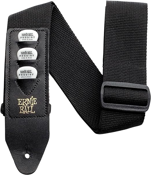 COLGANTE GUITARRA O BAJO ERNIE BALL CON PORTA PUA POLYPRO EB4039