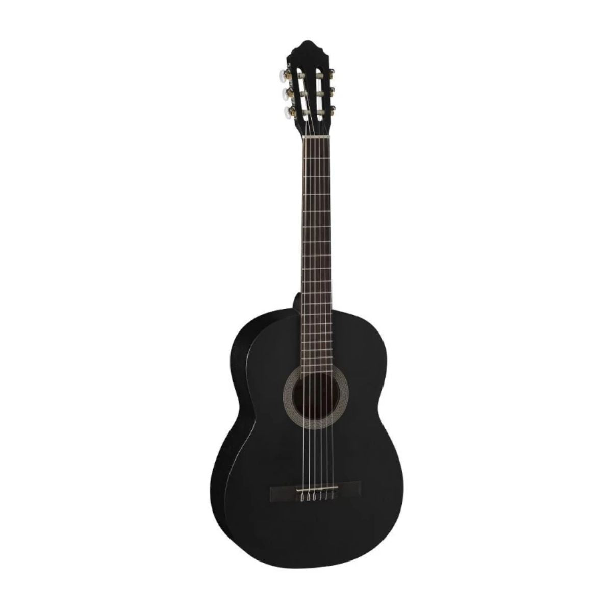 GUITARRA ELECTROCLASICA CORT NEGRA AC100CE BKS