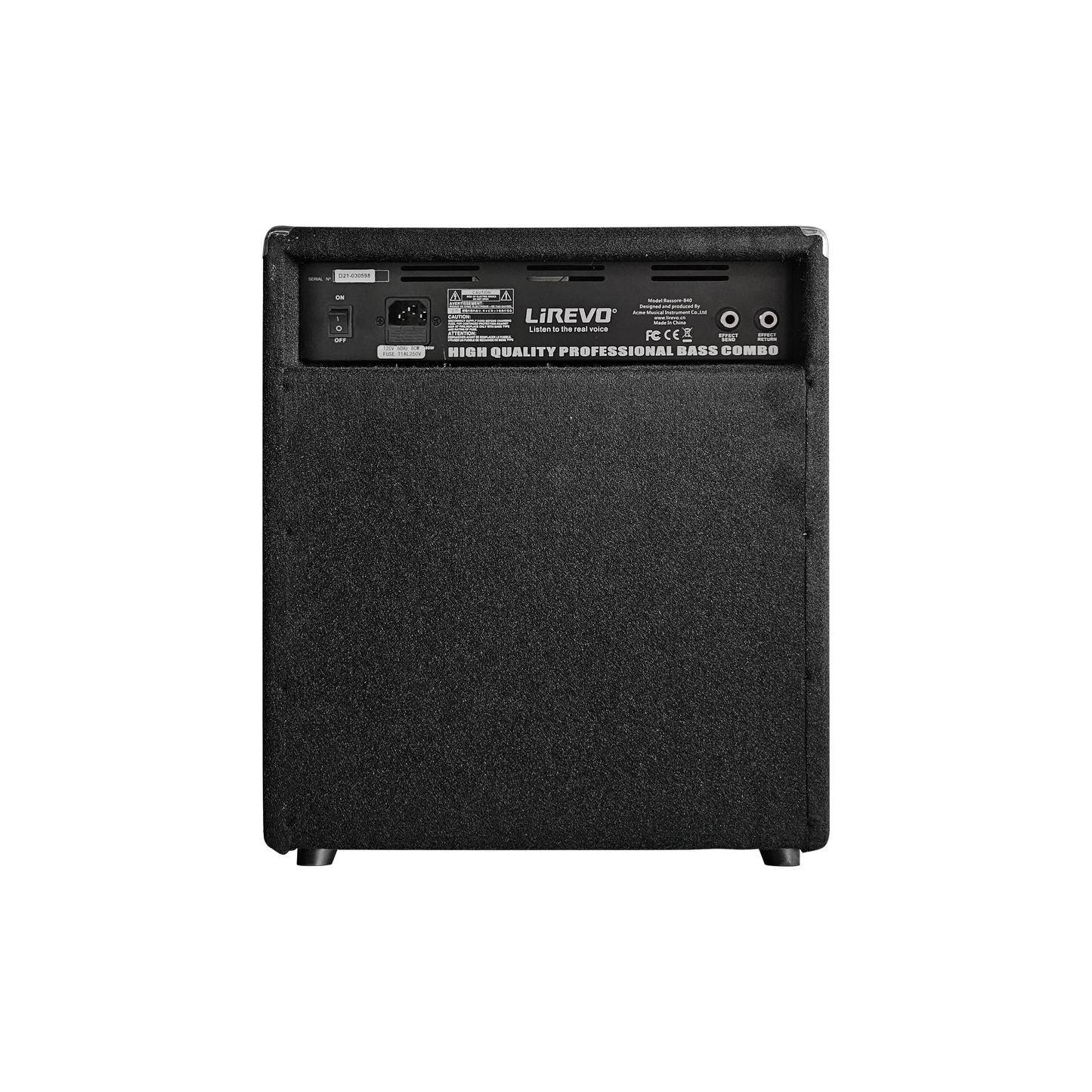 Amplificador para bajo electrico Lirevo B-40