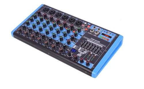 CONSOLA QUANTUM X PASIVA DE 8 CANALES FAM-8USB