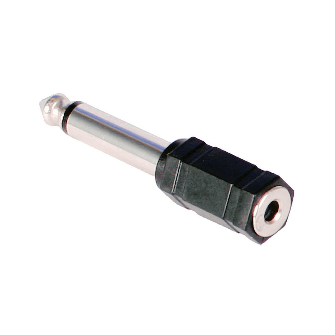 PLUG 1/4 STEREO A JACK 3.5MM GIO-P111