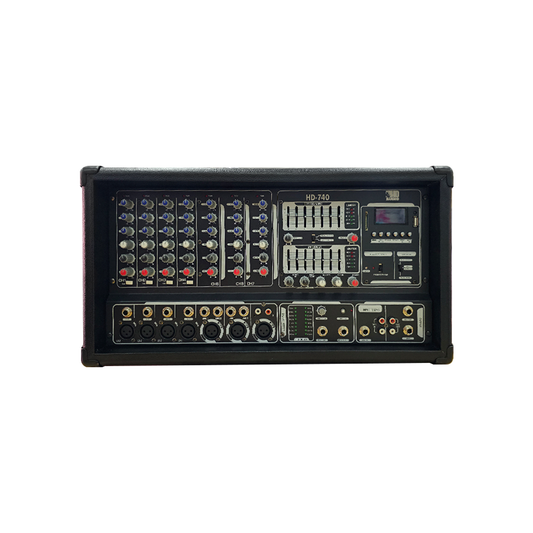 Amplificador HD AUDIO HD-740 de 7 canales