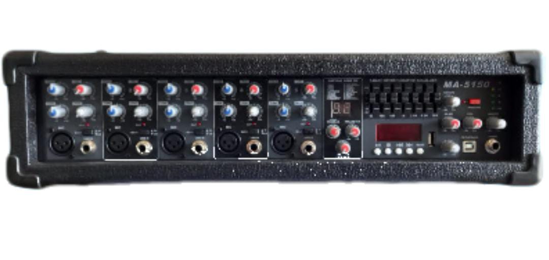 AMPLIFICADOR MAXSOUND 5 CANALES MA-5150