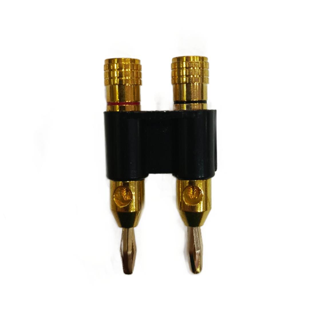 PLUG BANANA T-PL208GBK NEGRO