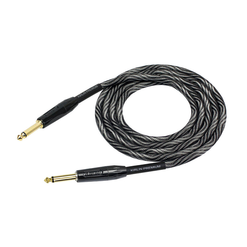 CABLE PARA INSTRUMENTO KIRLIN IWB-201BFG-6M/ TELA WBW NEGRO