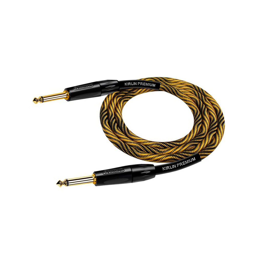 CABLE PARA INSTRUMENTO KIRLIN IWB-201BFG-6M/ TELA WBO AMARILLO