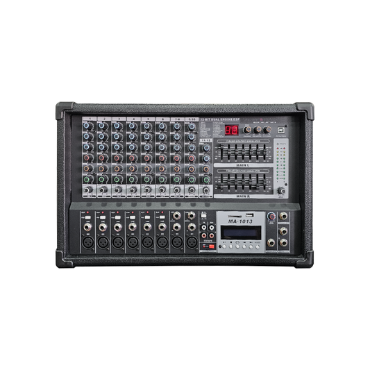 Amplificador Max Sound MA-1013 de 8 canales