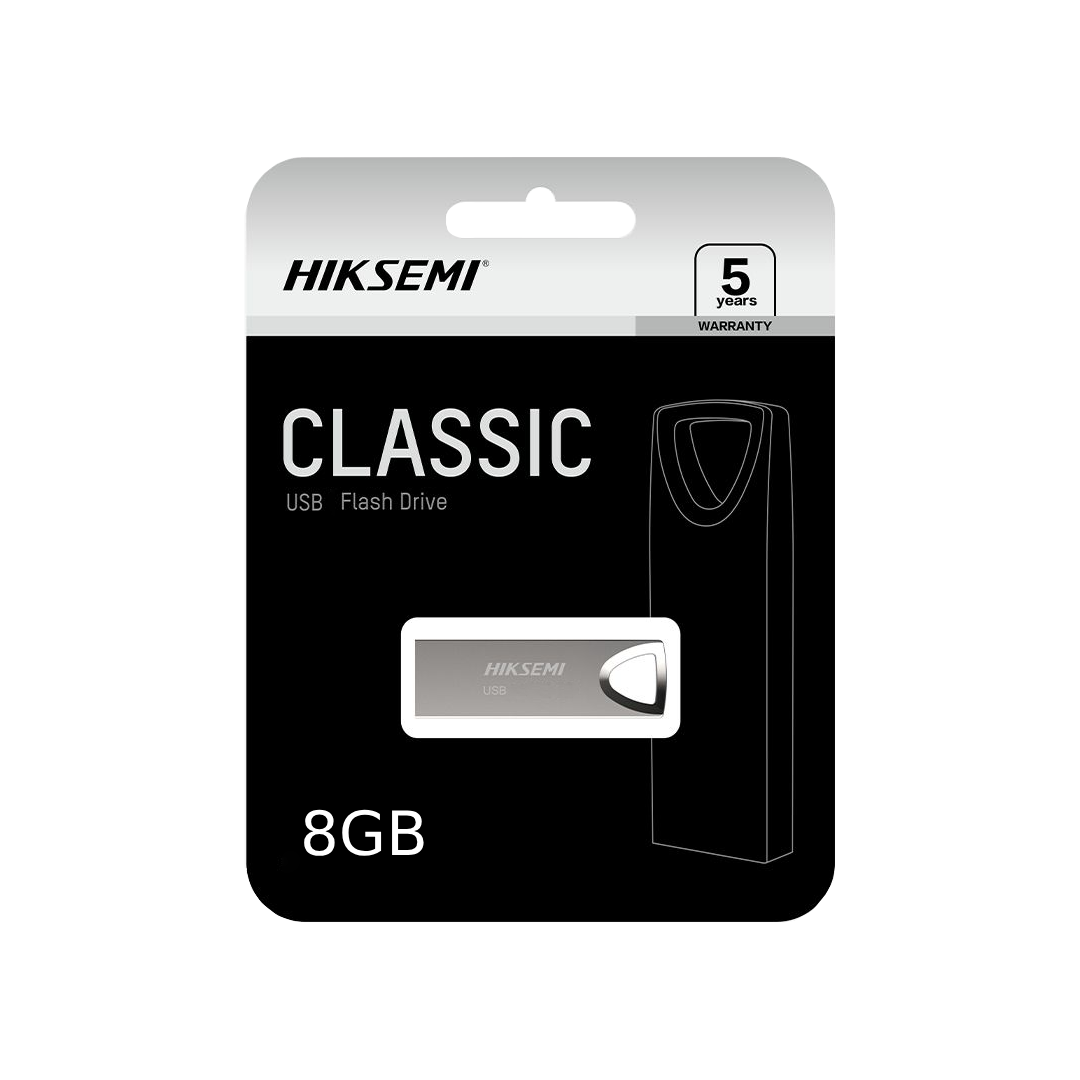 MEMORIA USB 8GB HIKSEMI METALICA HIK641