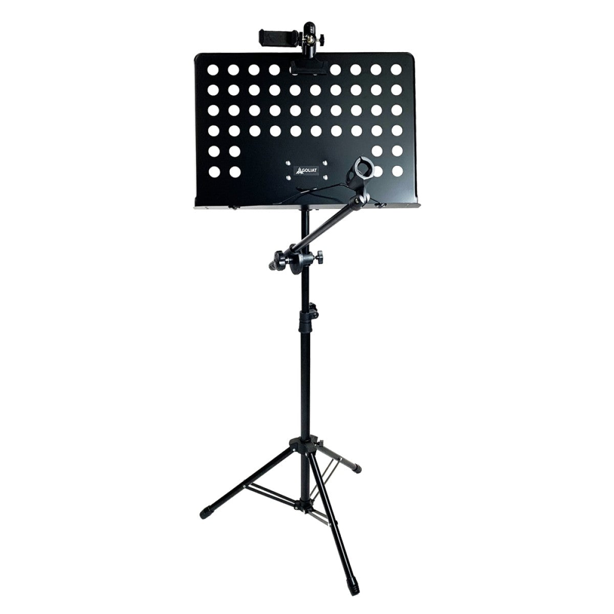 PEDESTAL PARA PARTITURA , MICROFONO Y CELULAR