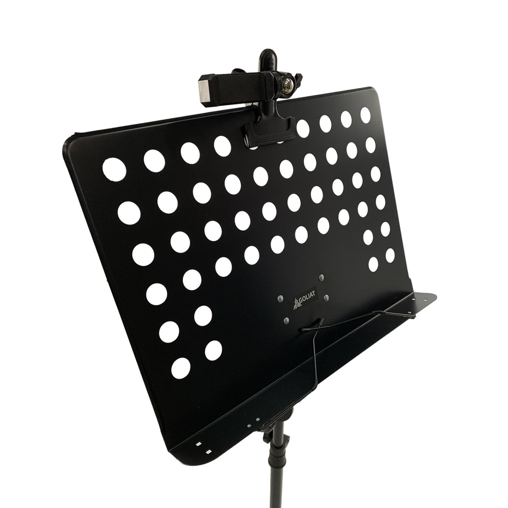PEDESTAL PARA PARTITURA , MICROFONO Y CELULAR