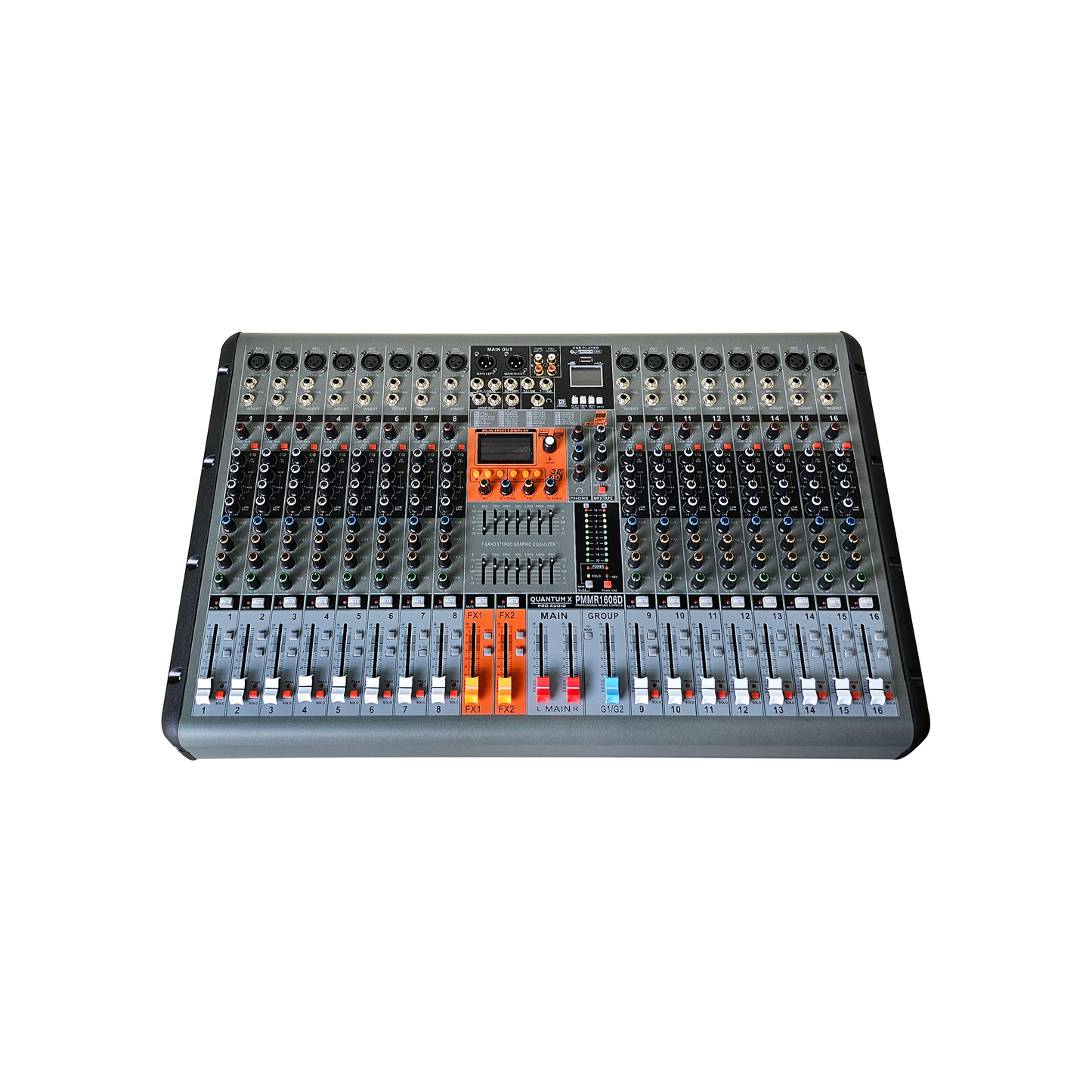 Consola activa Quantum X PMMR1606D de 16 canales