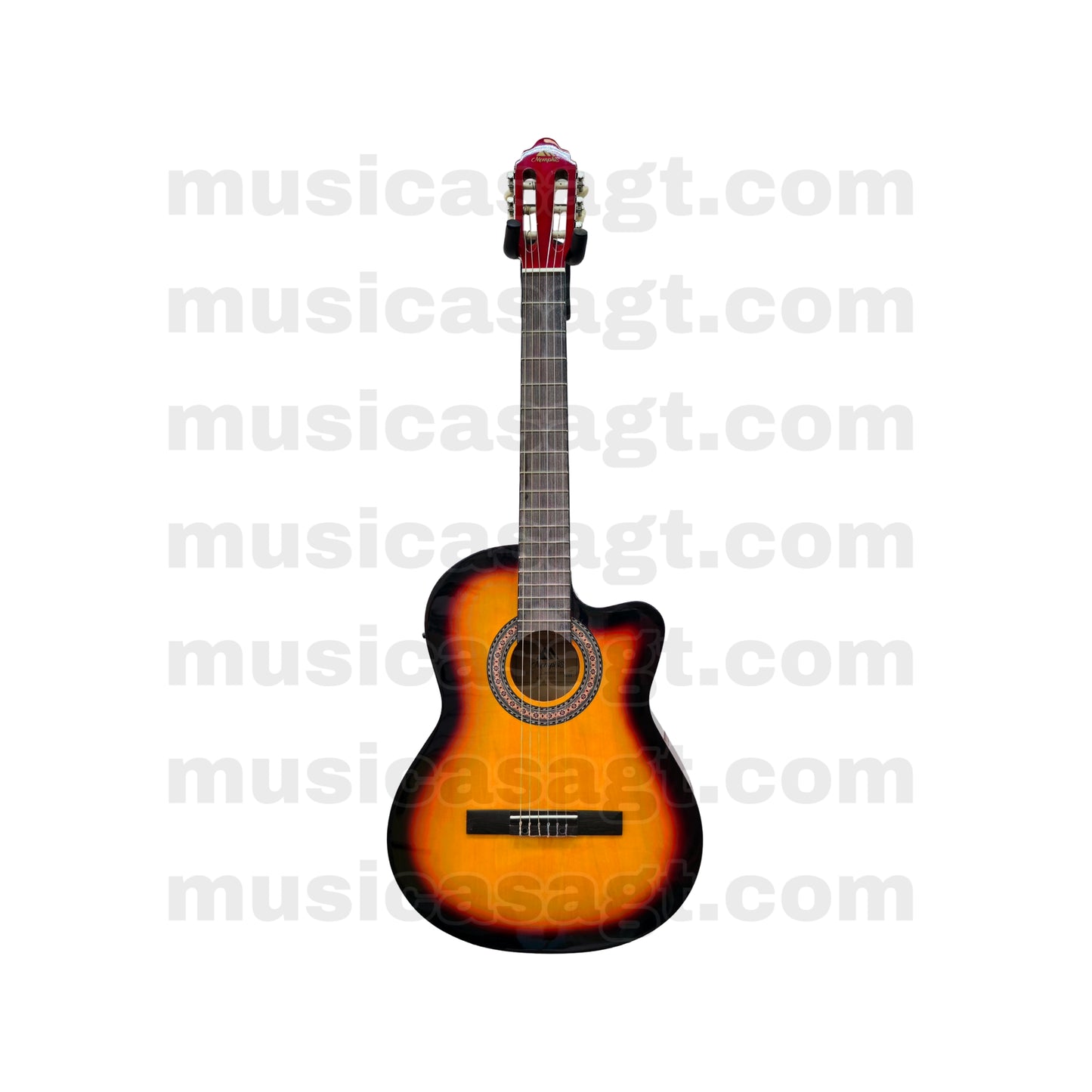 Guitarra electroclásica Memphis MC39CET-SN