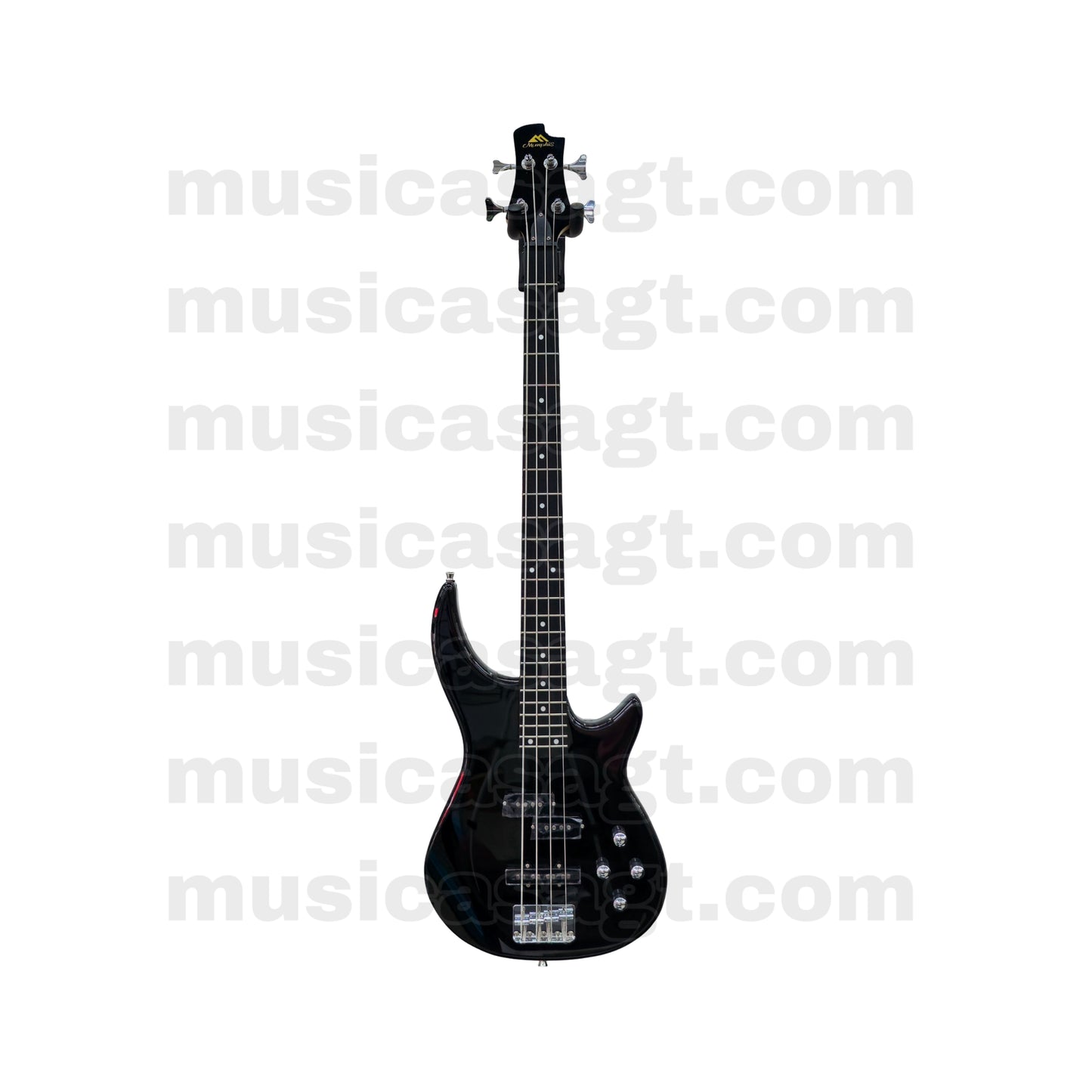 Bajo eléctrico Memphis M40P-BK de 4 cuerdas