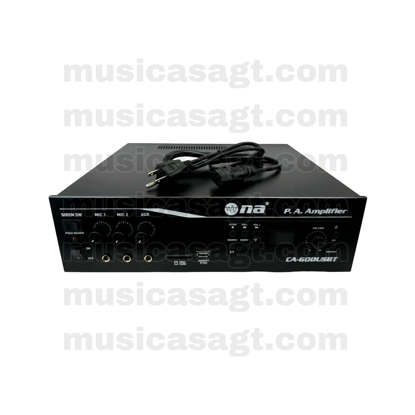 Amplificador para bocina de campana Nippon America CA-600USBT