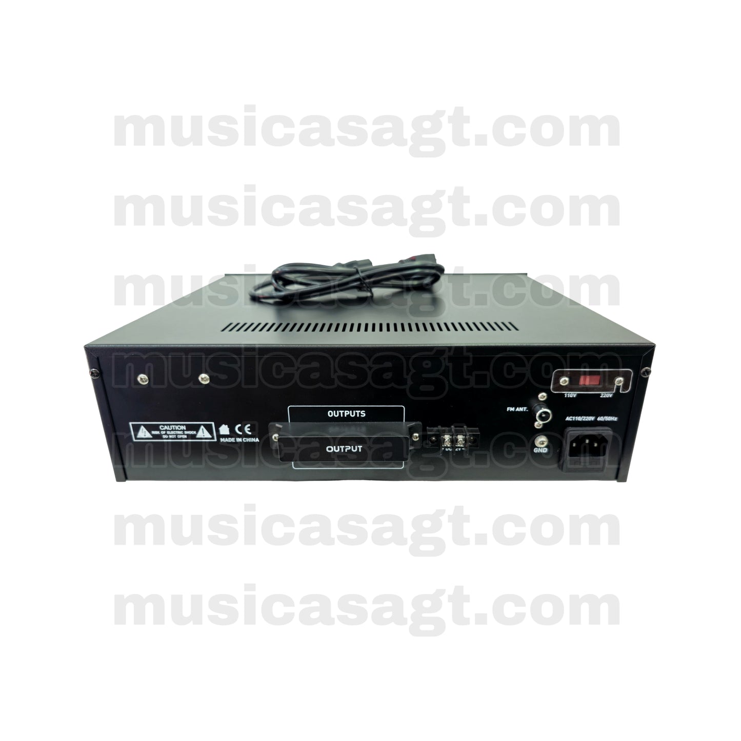 Amplificador para bocina de campana Nippon America CA-600USBT