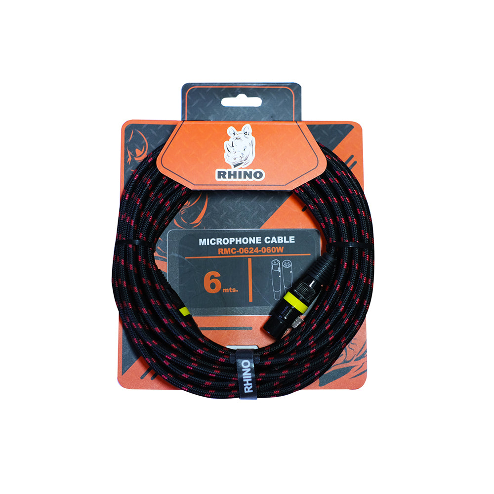 CABLE PARA MICROFONO XLR A XLR 060W-06M-MIC-TLA