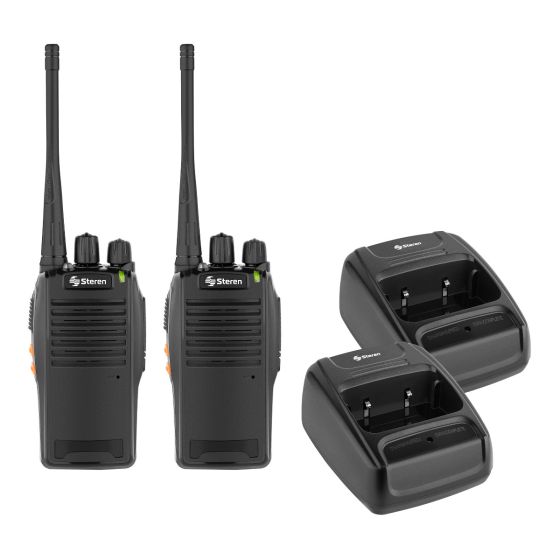 RADIOS JUEGO 2 UNIDADES 2 VIAS STEREN RAD-010