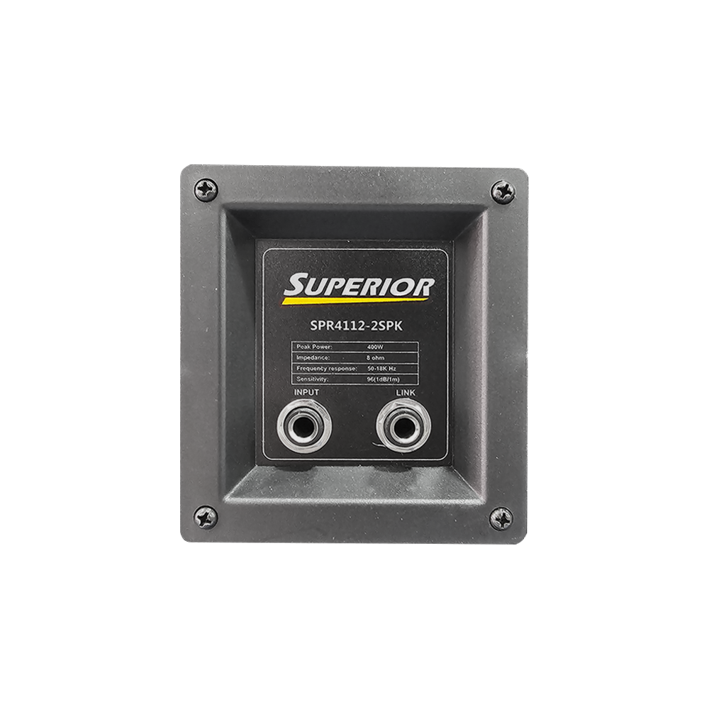 Bocina pasiva Superior SPR4112-2SPK de 12"