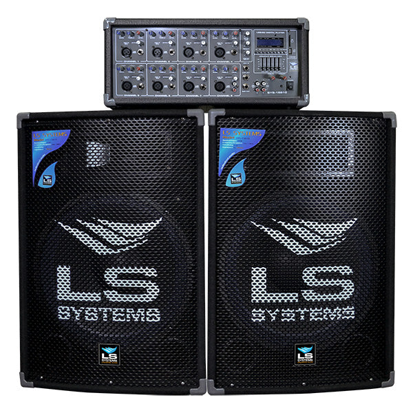 COMBO CABEZAL Y BOCINAS LS SYSTEMS SYS15810