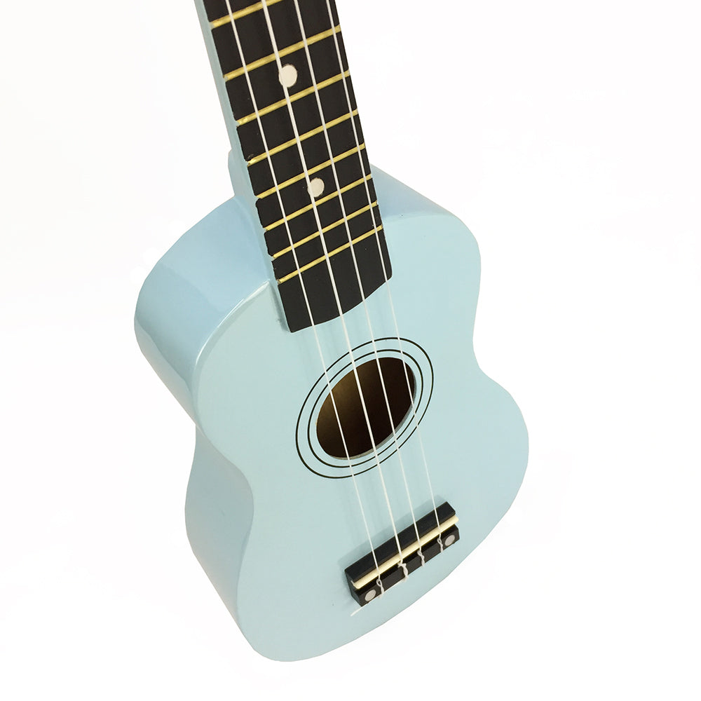 UKELELE CARIBE SOPRANO CELESTE CON FUNDA UC-AU01-21BL