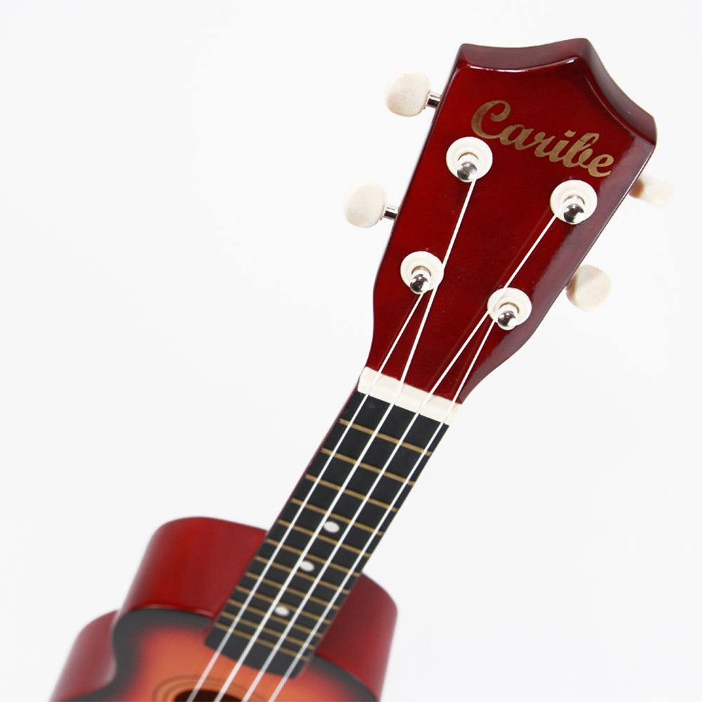 UKELELE CARIBE SOPRANO SOMBREADO CON FUNDA UC-AU01-21SB