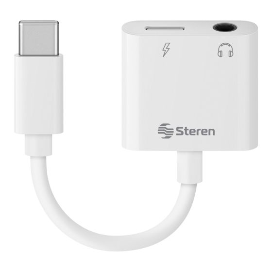ADAPTADOR STEREN USB C A 3.55MM USB-459