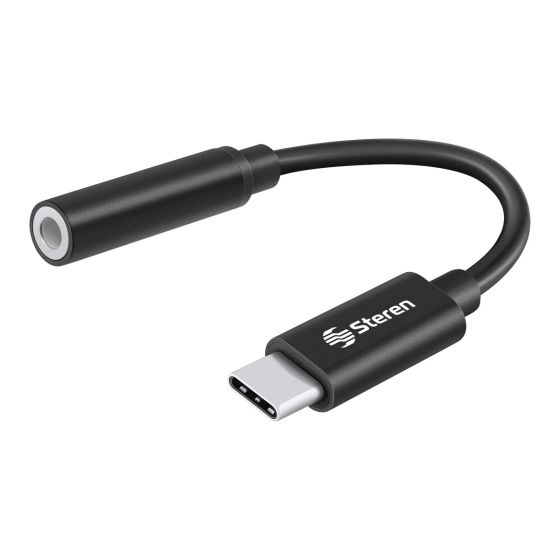 CABLE USB C A JACK 3.5MM USB-456