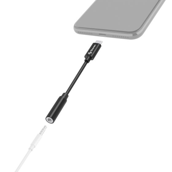 CABLE USB C A JACK 3.5MM USB-456