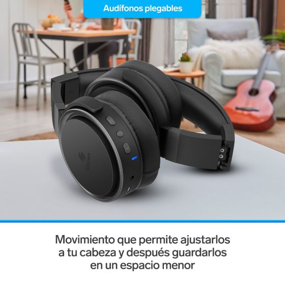 Audífonos Bluetooth* con batería de hasta 30 h Steren AUD-7660
