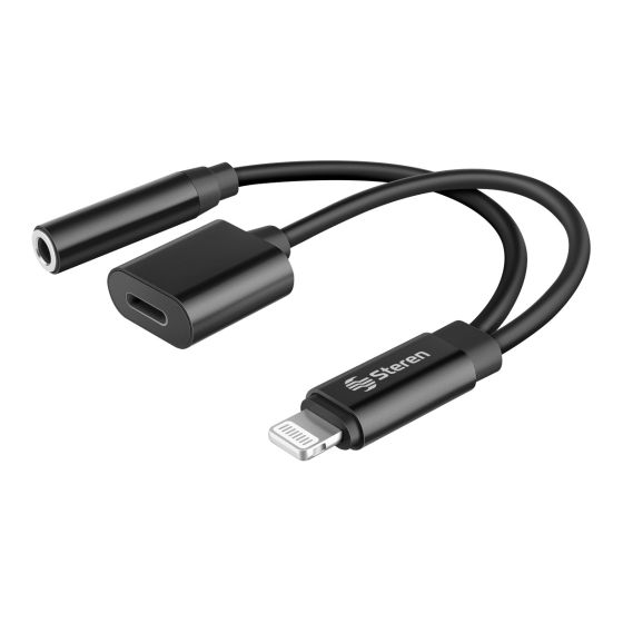 CABLE ADAPTADOR LIGHTNING DE AUDIO POD-457