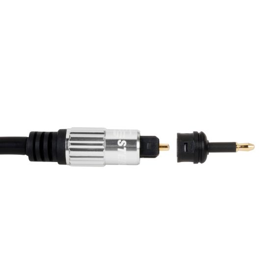 CABLE FIBRA OPTICA STEREN HDTV 3 MTS 299-410