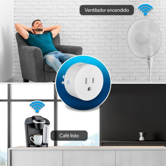 TOMACORRIENTE STEREN WIFI SHOME-100/3/UNIDAD