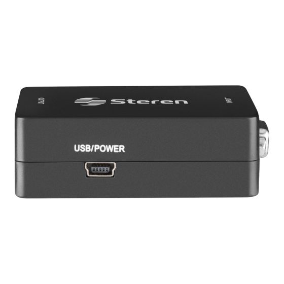 CONVERTIDOR STEREN DE VGA A HDMI 208-144