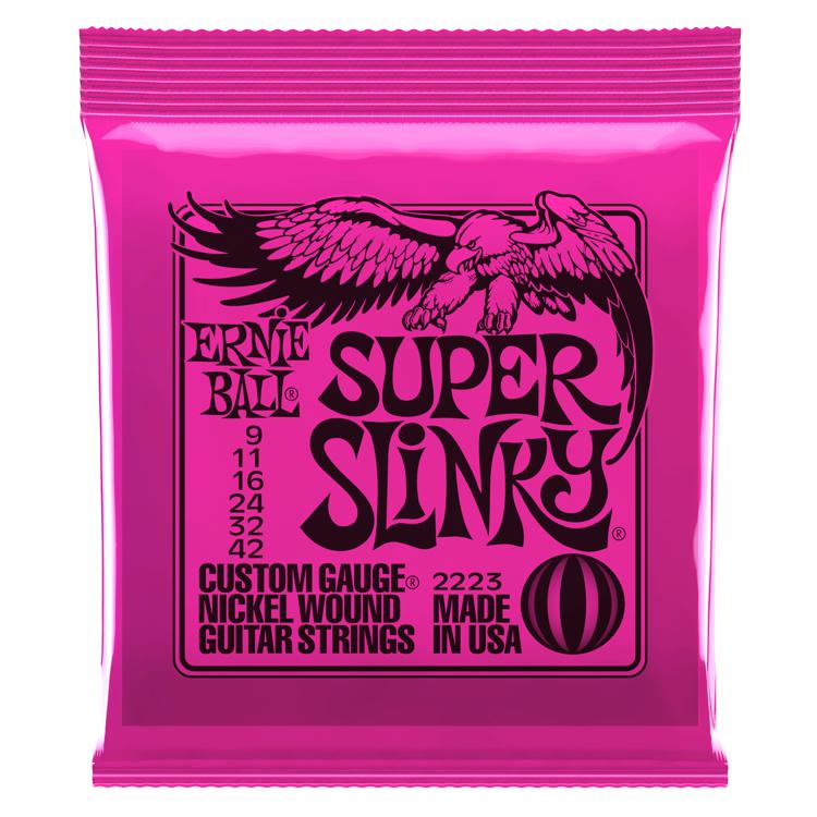 CUERDA JUEGO GUITARRA ELECTRICA ERNIE BALL .09 EB2223
