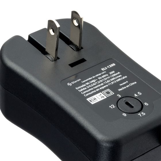 TRANSFORMADOR DE 3 A 12V 1200MA STEREN ELI-1200