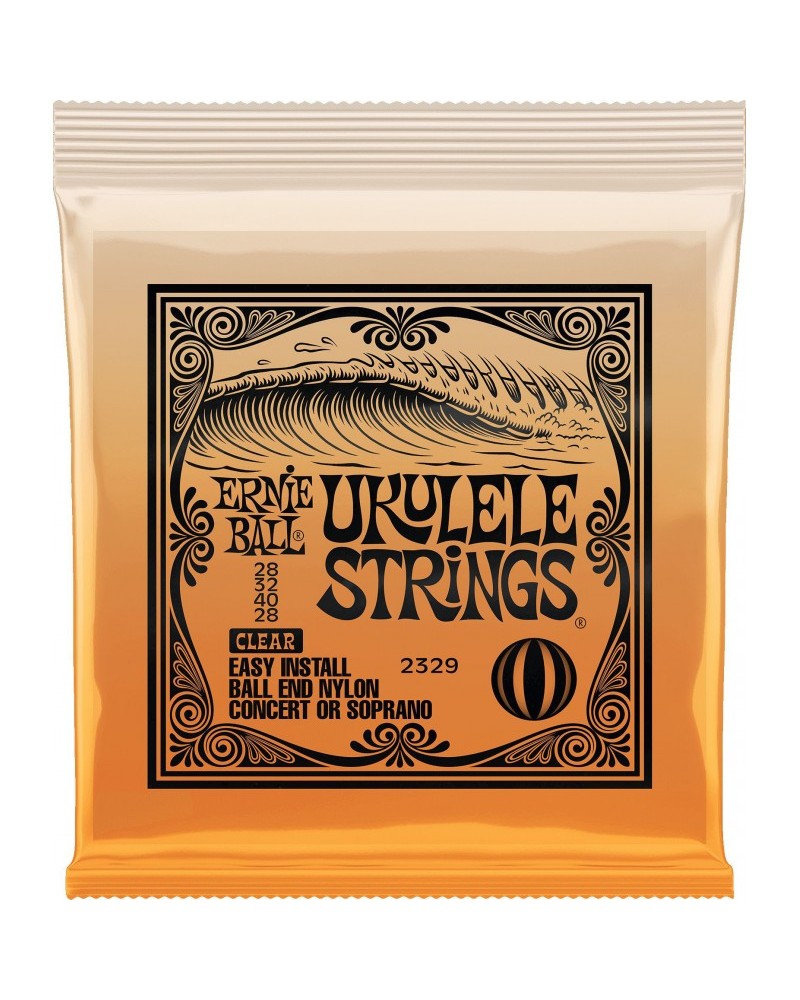CUERDA JUEGO UKELELE ERNIE BALL CLEAR EB2329