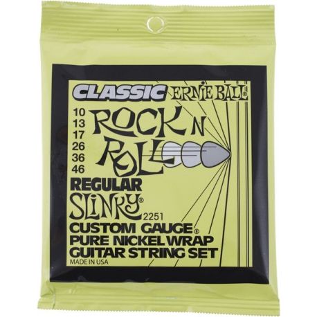 CUERDA JUEGO GUITARRA ELECTRICA ERNIE BALL .10 EB2251