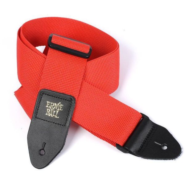 COLGANTE GUITARRA O BAJO ERNIE BALL ROJO EB4040