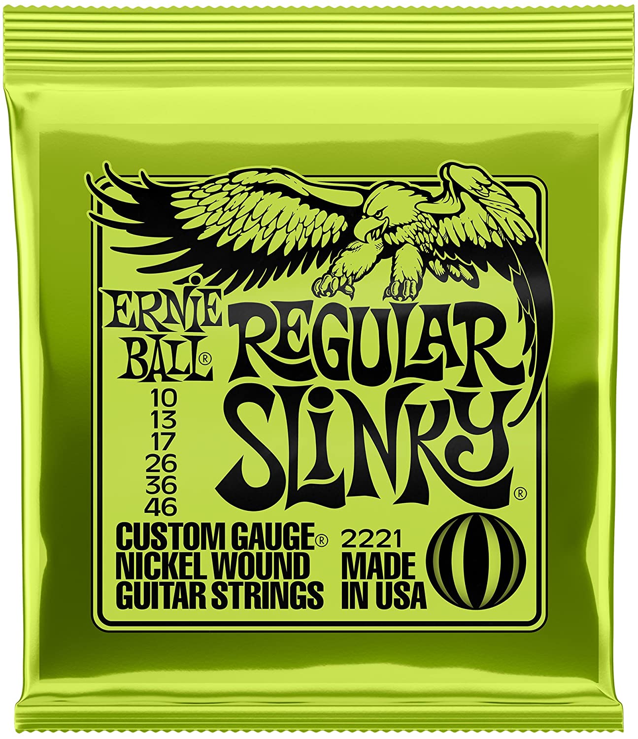 CUERDA JUEGO GUITARRA ELECTRICA ERNIE BALL .10 EB2221